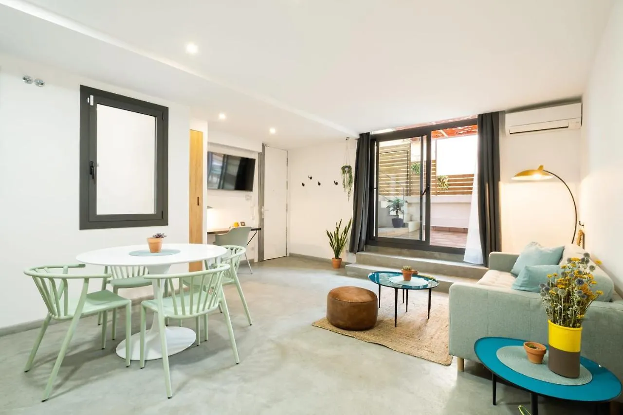 Amazing 3 Bedroom Apartment With Terrace In Poble-Sec Barcelona 0*,  Spain